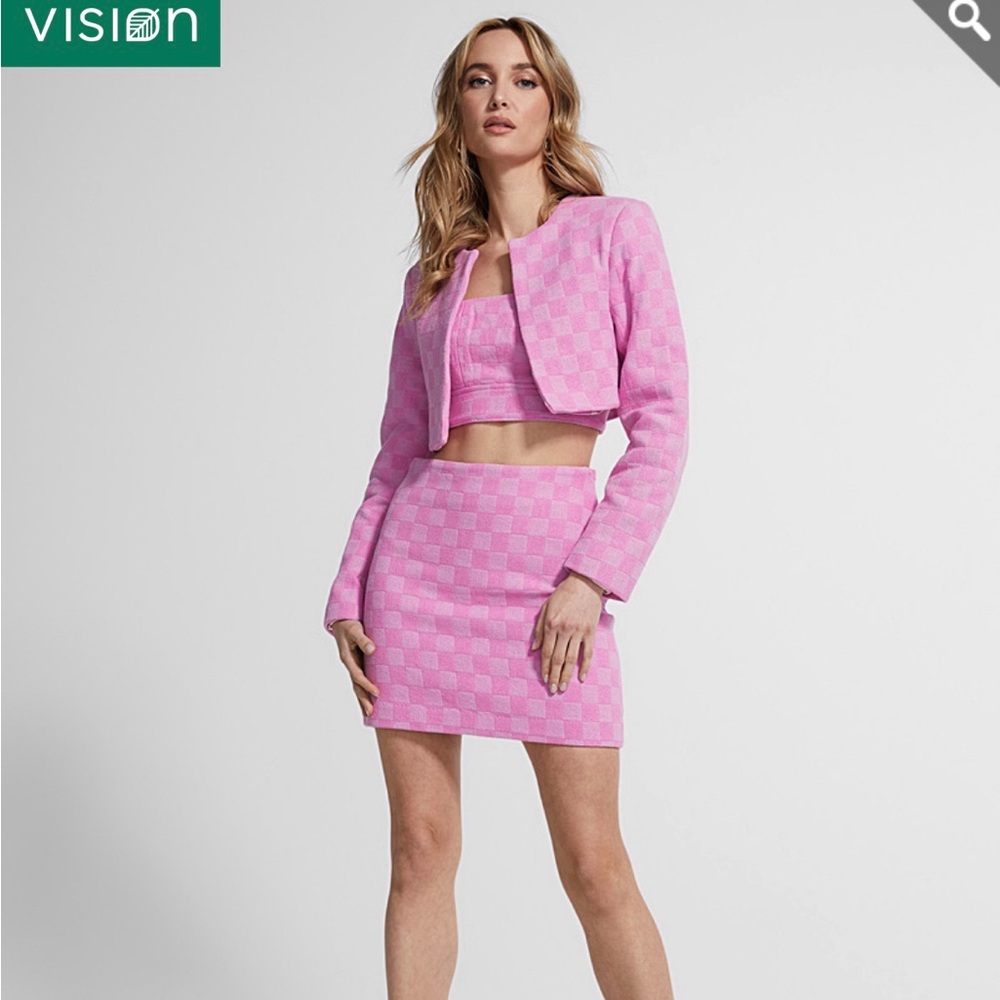 3 piece tweed set